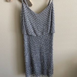 Adrianna Papell Short Blouson Dress